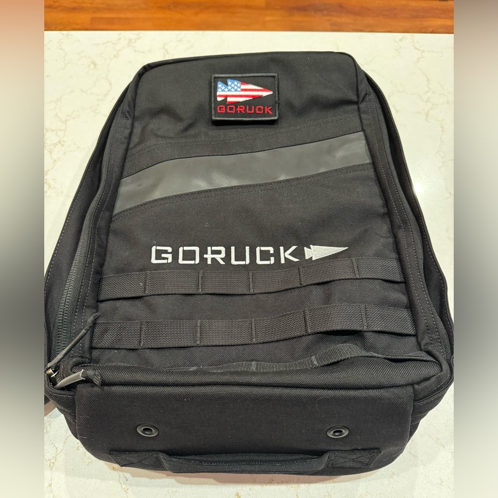 GoRuck Rucker 4.0 - 20L. Black + Orange. New